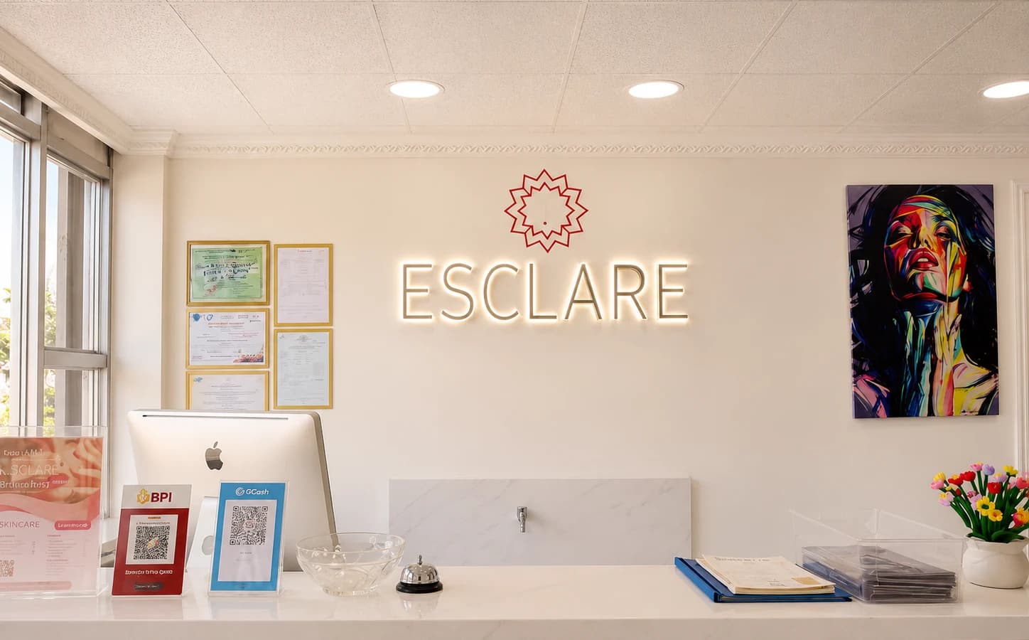 ESCLARE Daet clinic interior