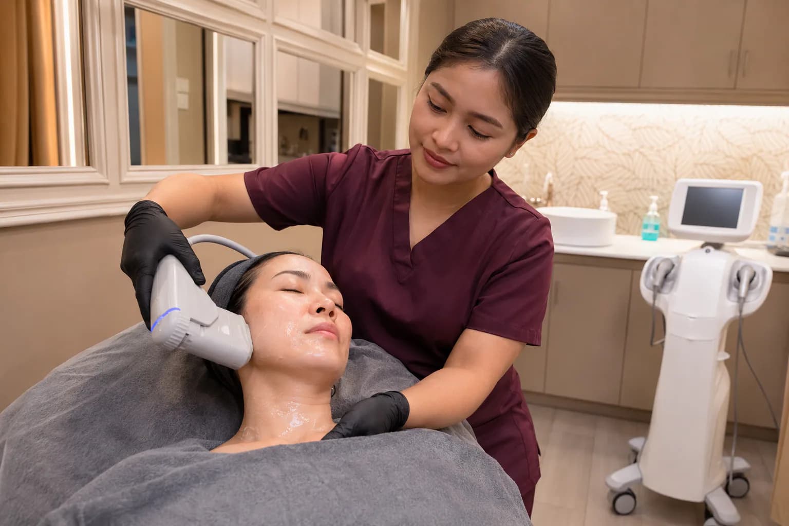 ESCLARE HIFU face treatment